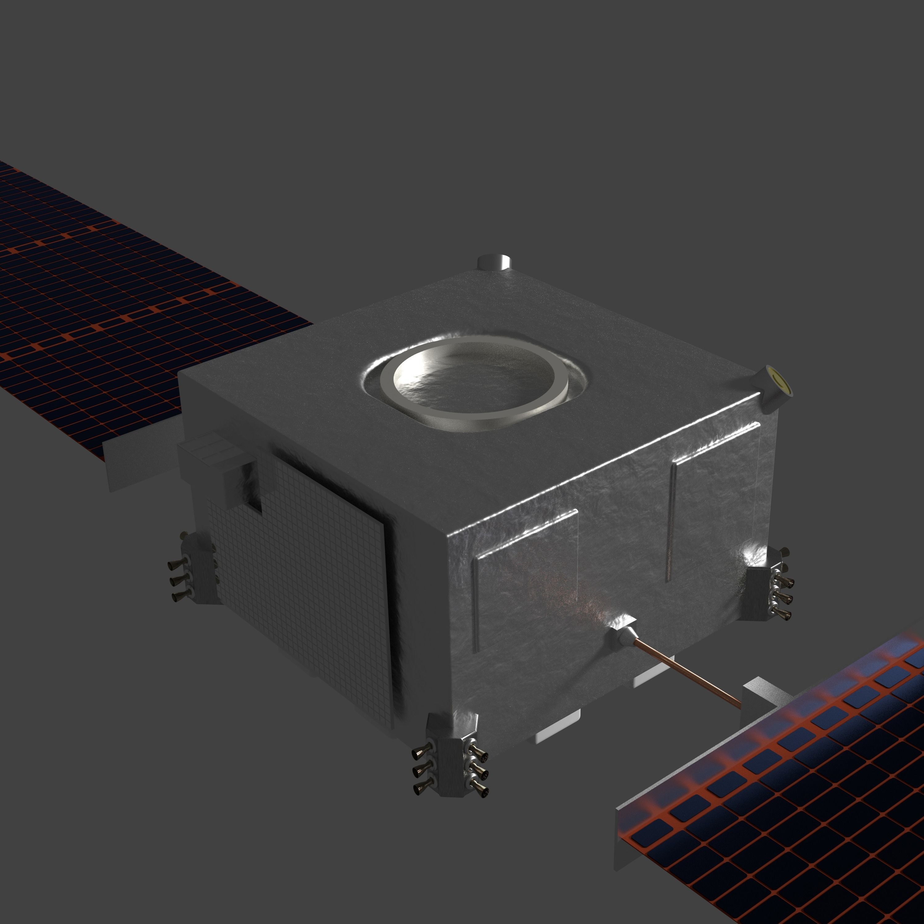 Jupiter-Exoliner Spacecraft 3D model_4