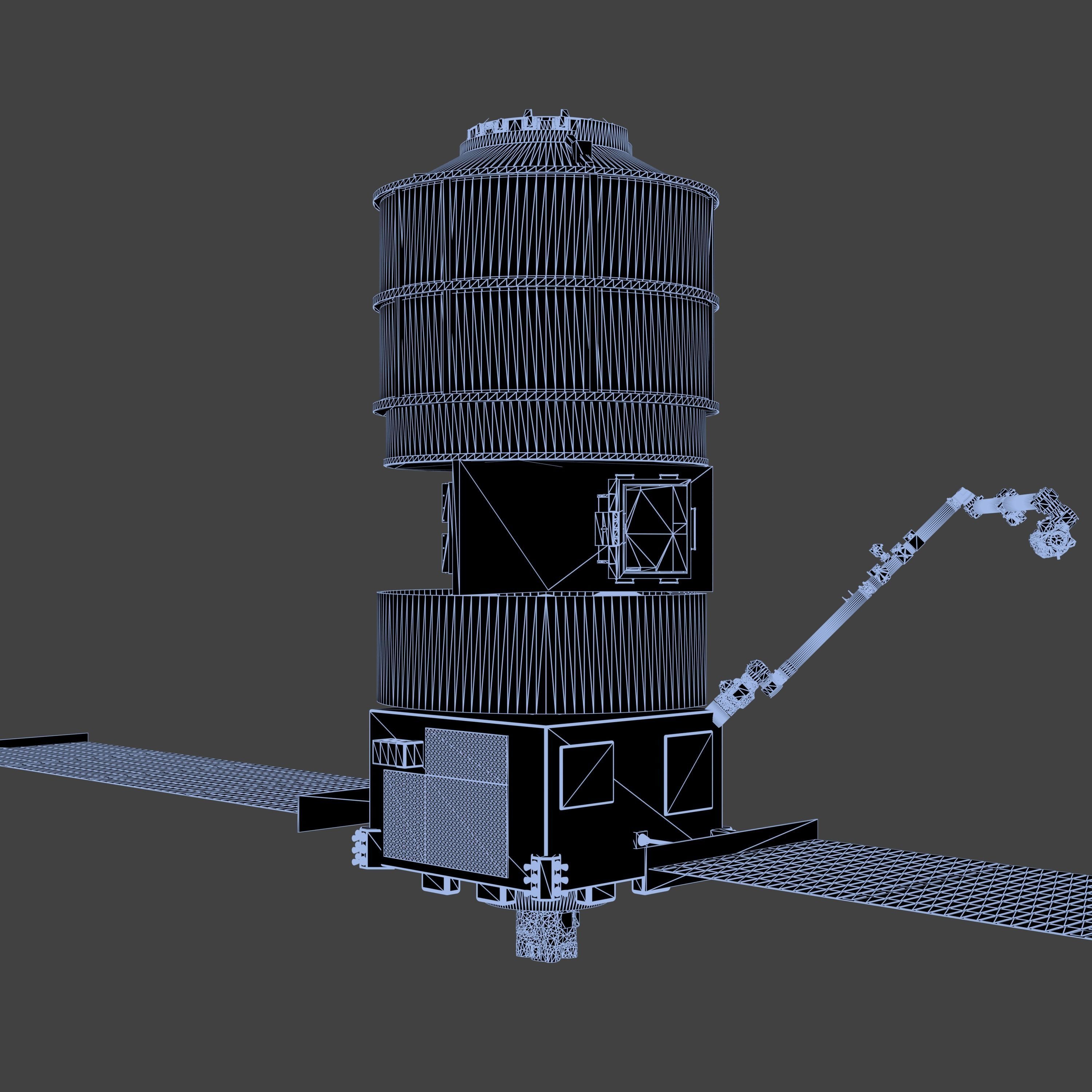 Jupiter-Exoliner Spacecraft 3D model_8