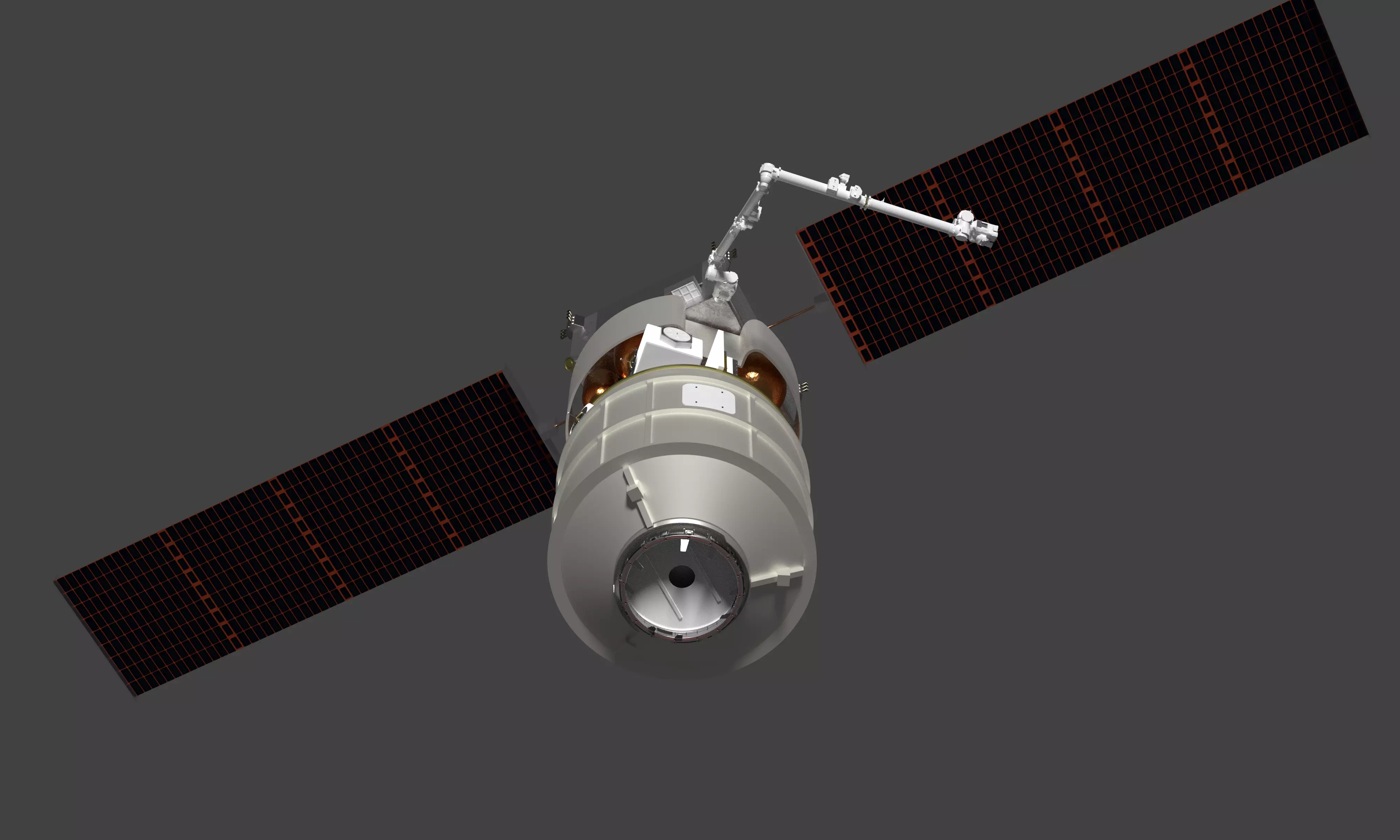 Jupiter-Exoliner Spacecraft 3D model_0