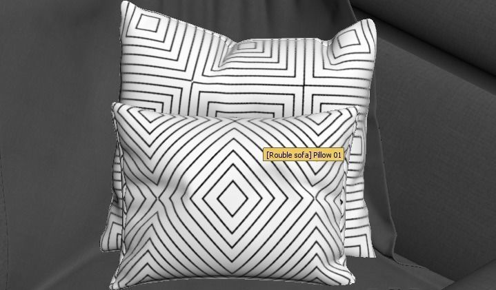 Rouble sofa 02 3D model_9