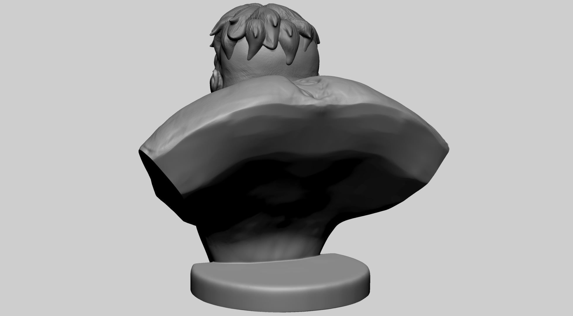 Hulk Bust 3D model_3