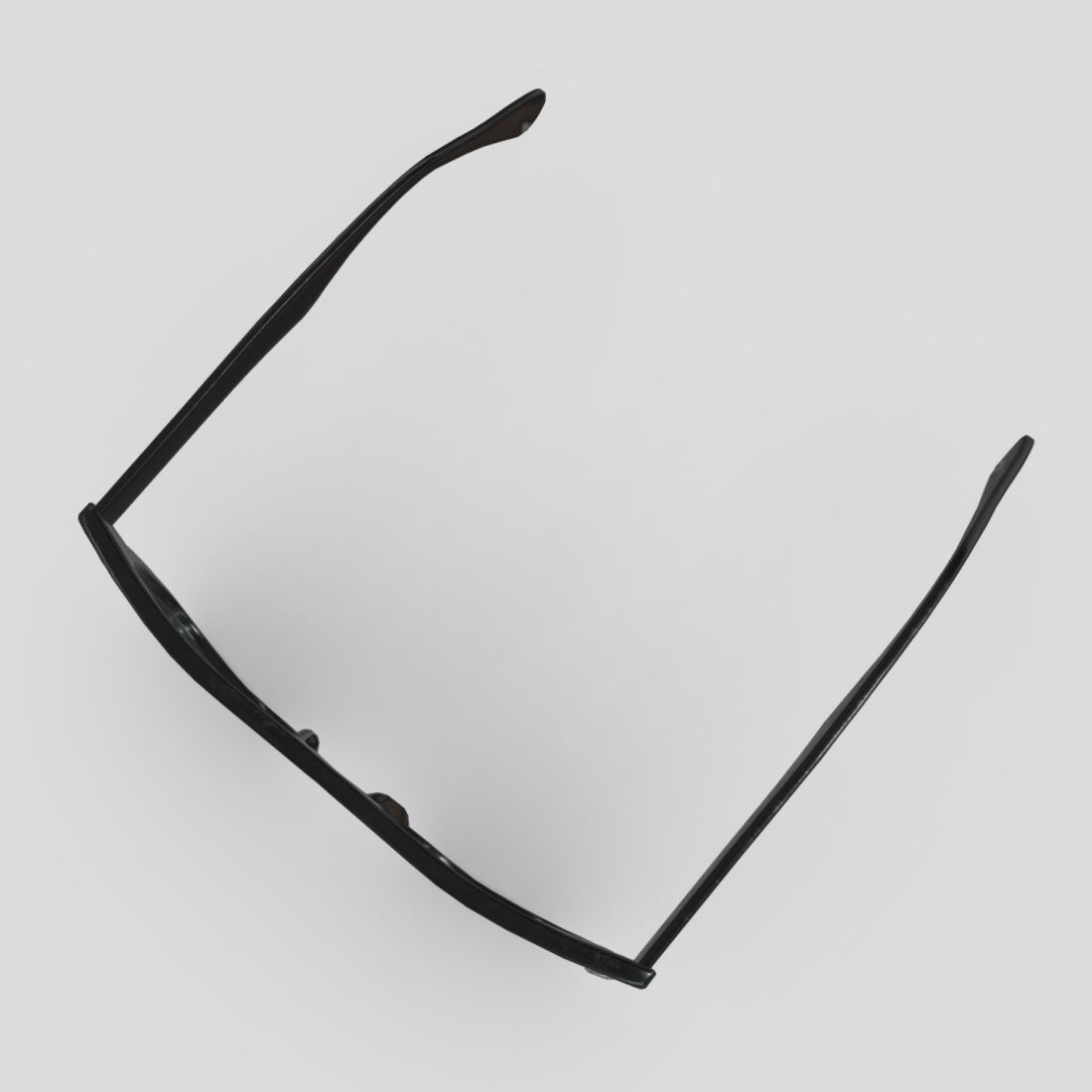 Glasses 2 Low-poly 3D model_6