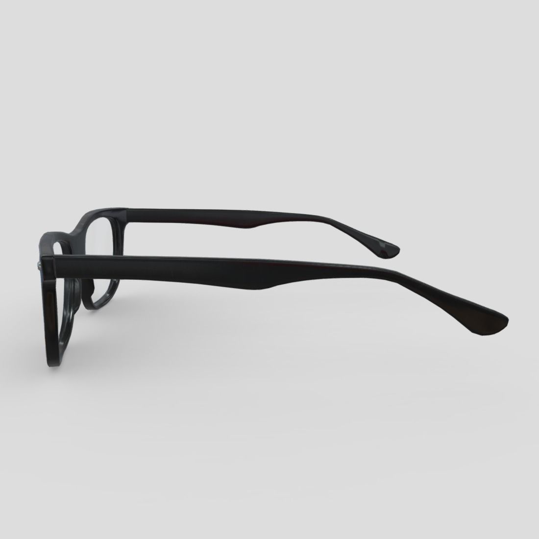 Glasses 2 Low-poly 3D model_8