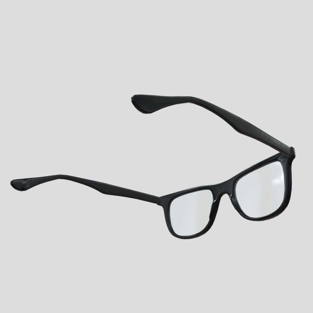 Glasses 2 Low-poly 3D model_11