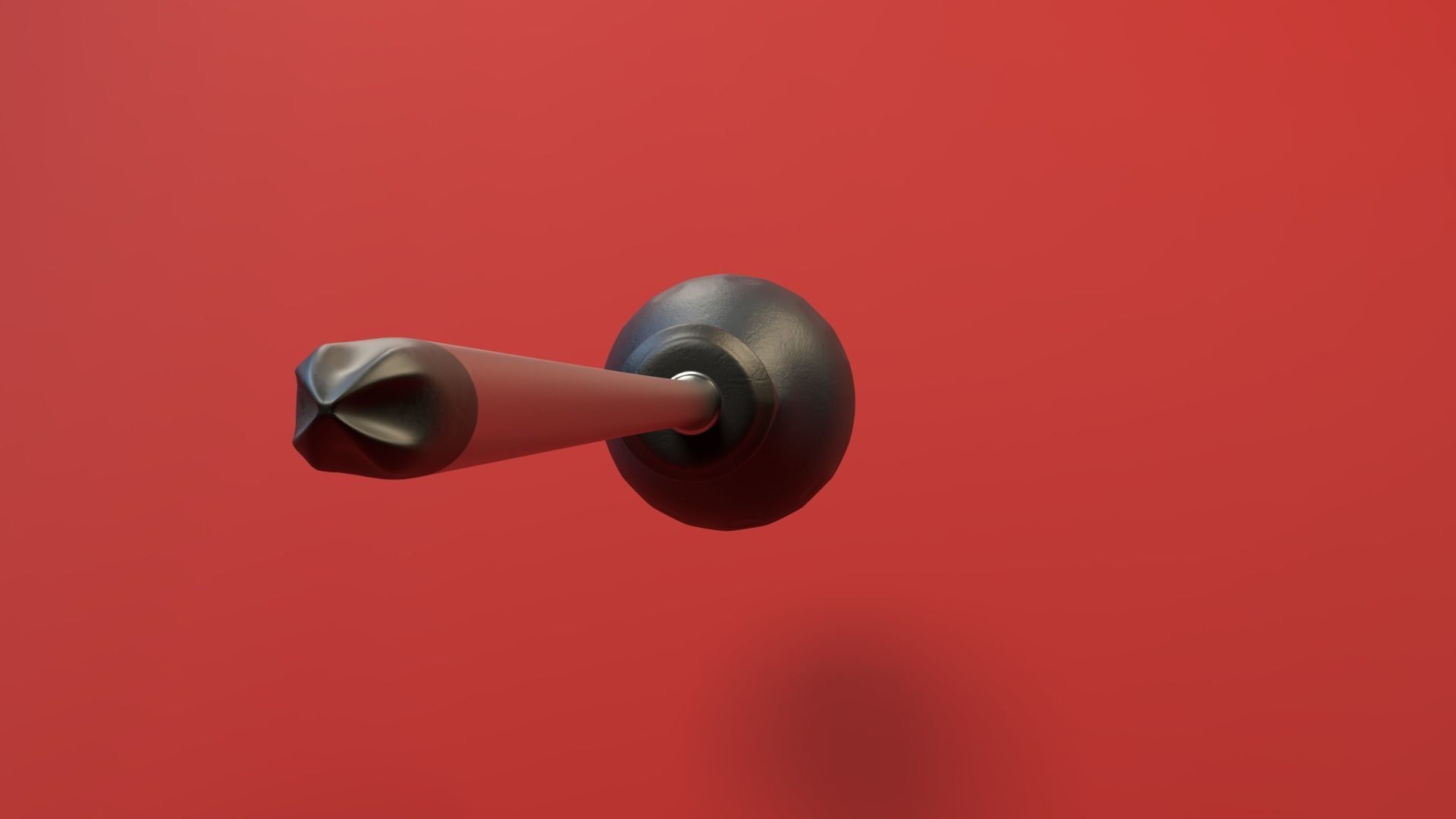 Free Screwdriver Free low-poly 3D model_3