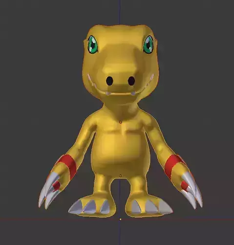 Digimon - Agumon Savers 3D model