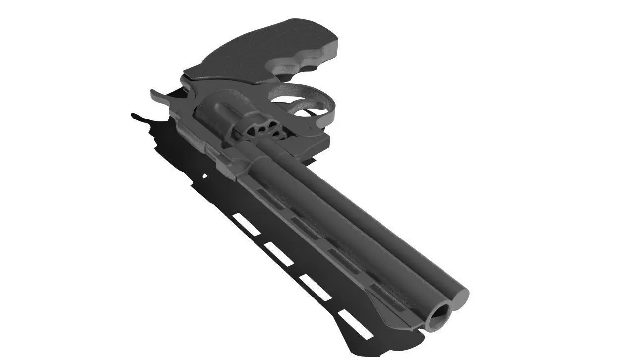 Revolver Free 3D model