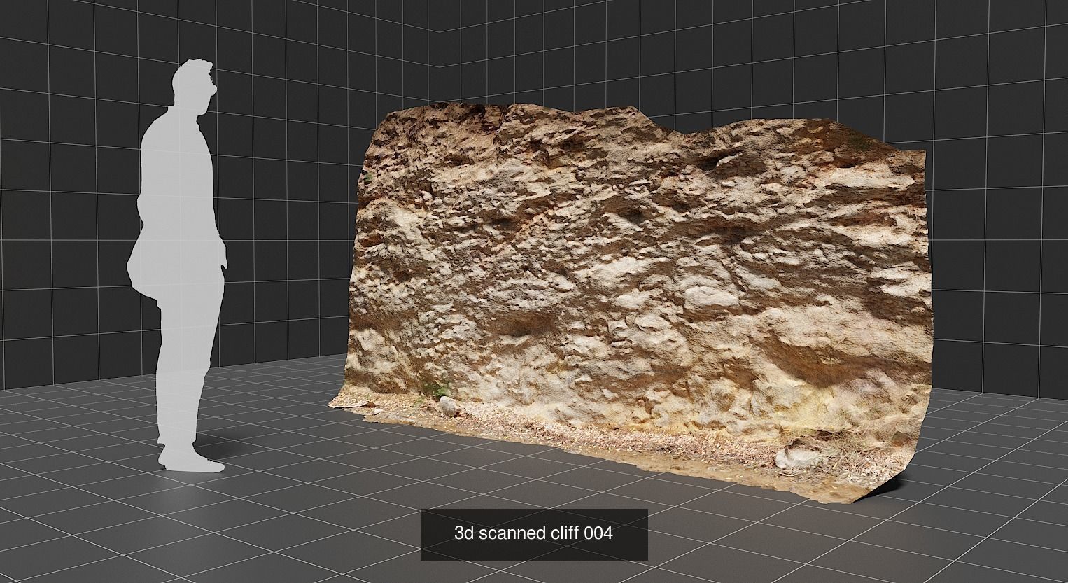 3d scanned rocks and cliffs pack 3D Model Collection_3