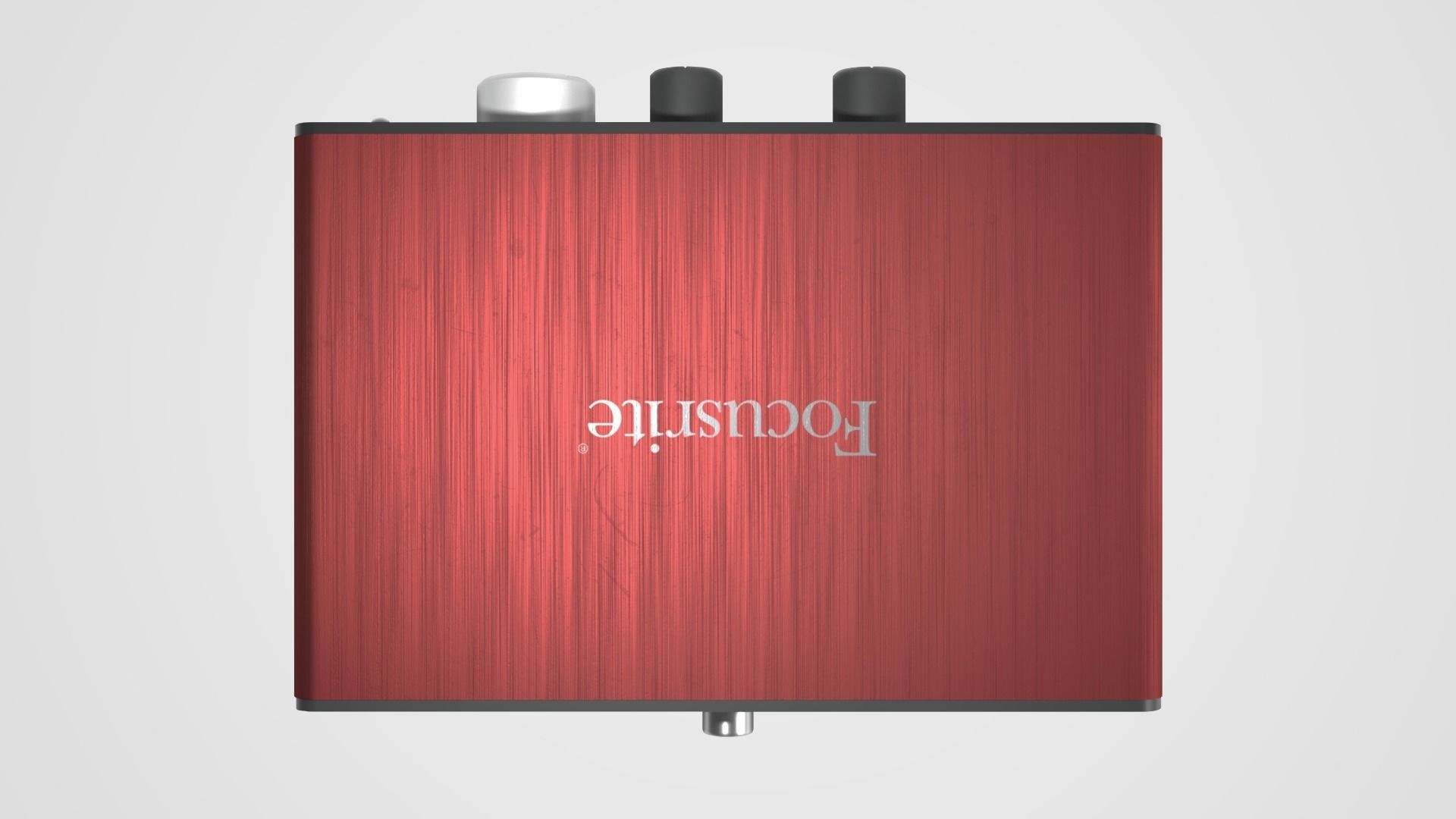 Sound card Focusrite Scarlett Solo 2nd gen 3D model_2