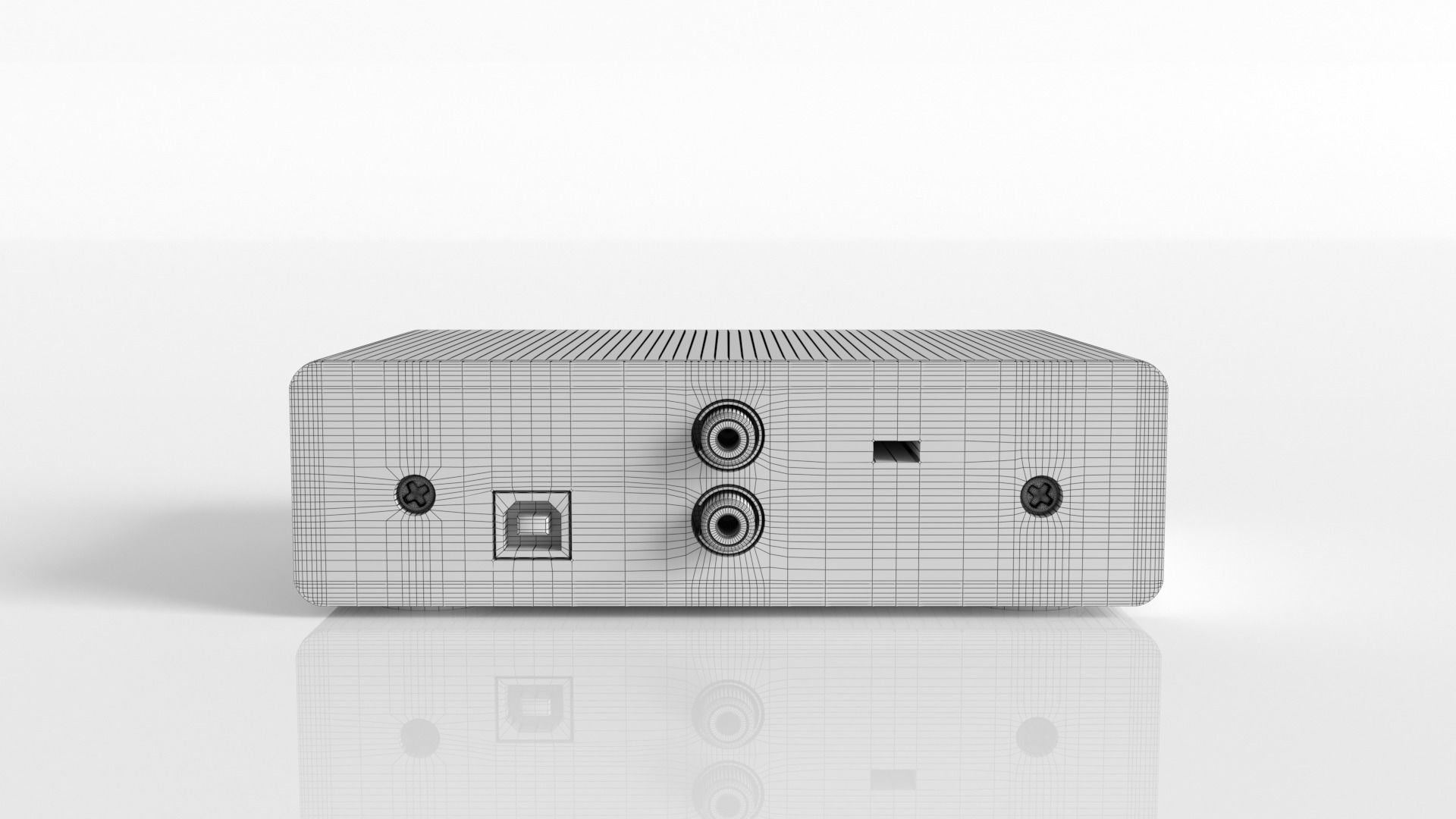 Sound card Focusrite Scarlett Solo 2nd gen 3D model_7