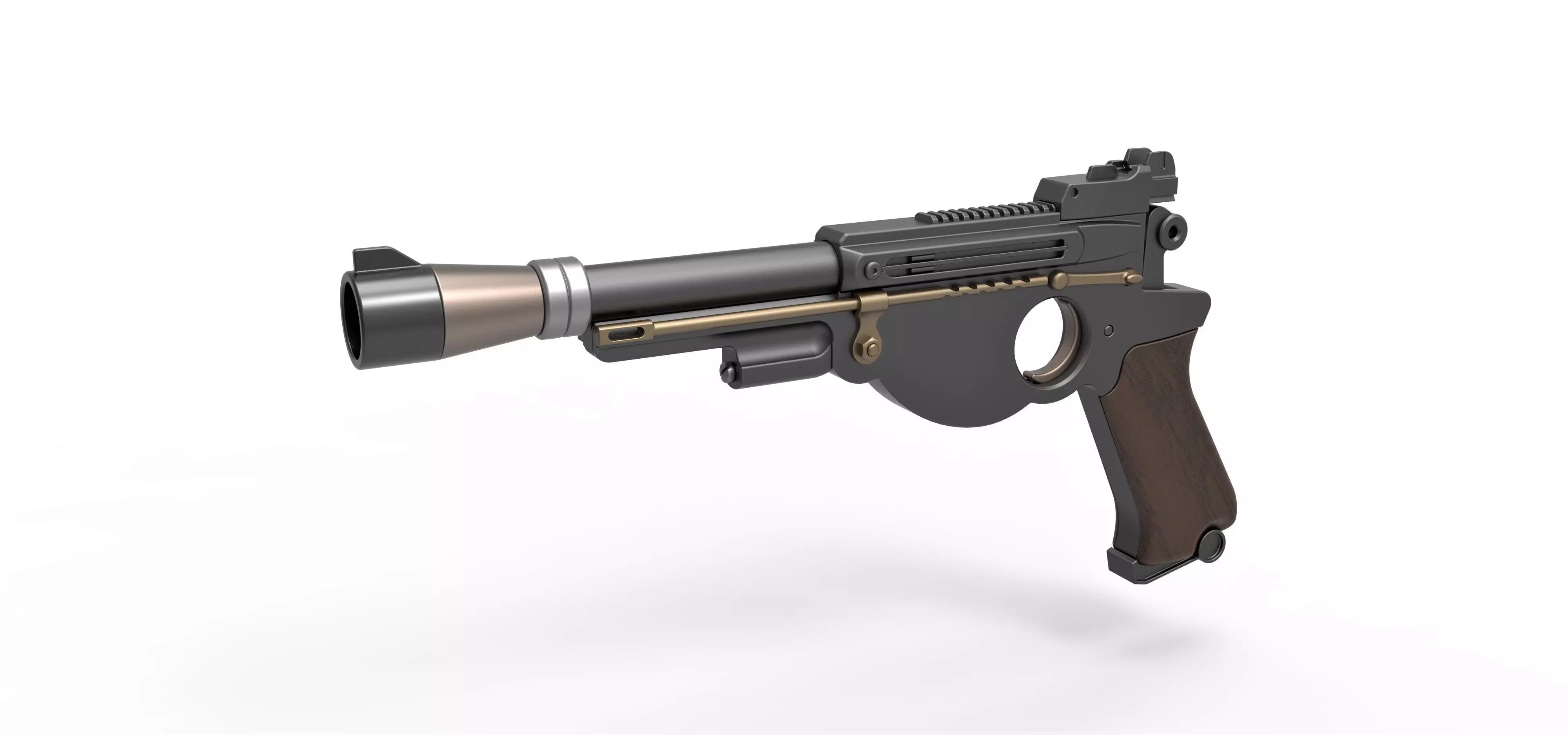 Blaster pistol IB-94 3D model