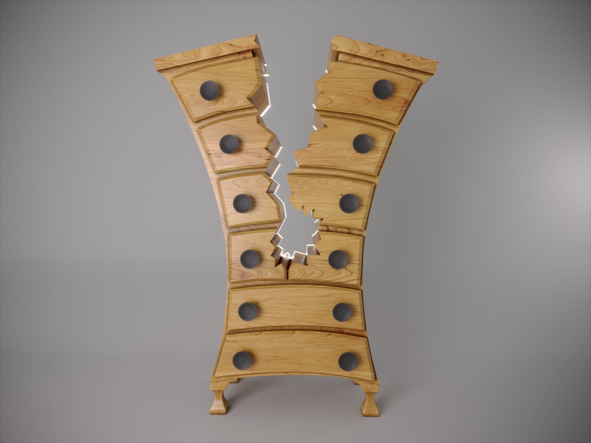 magic wardrobe 3D model_3