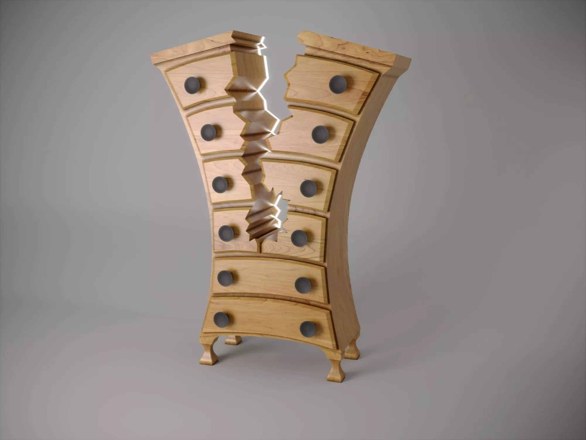 magic wardrobe 3D model_0