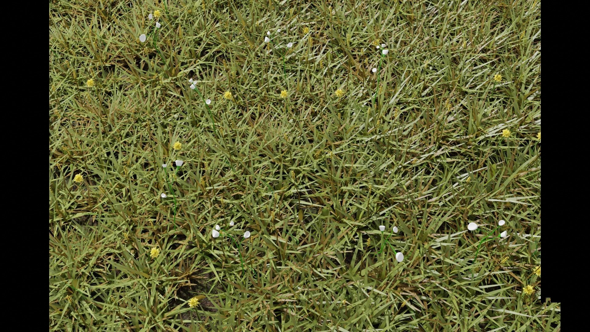 Grass 3D model_2