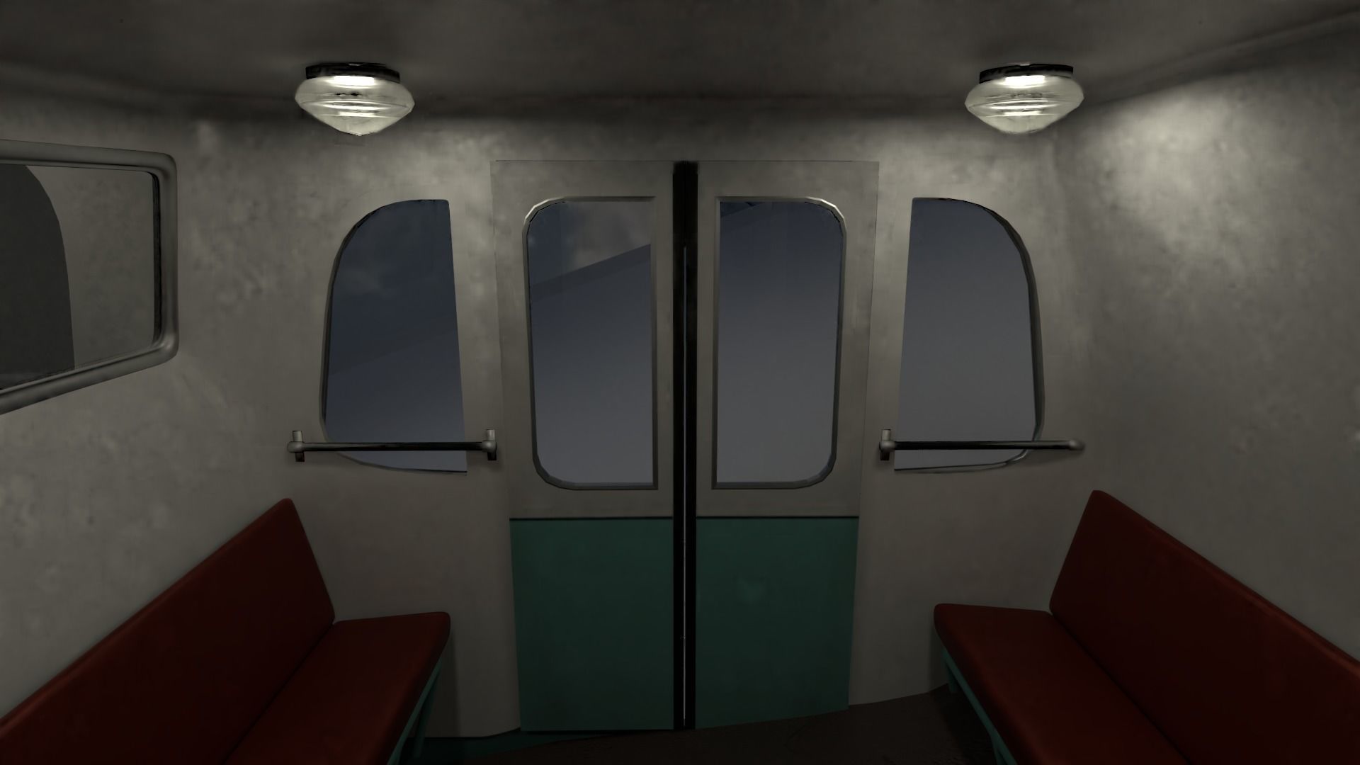 Kyiv Funicular train 1959 3D model_15