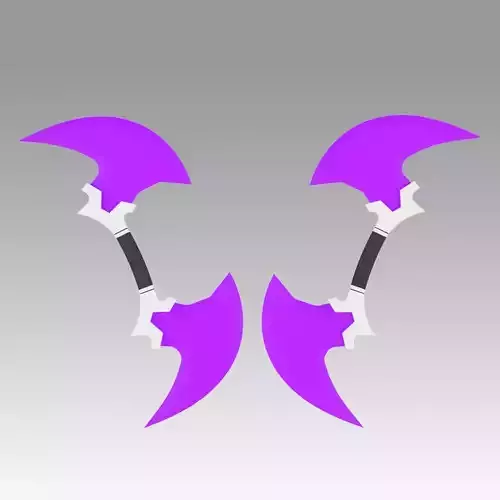 League of Legends Soul Reaver Draven The Executioner Sickle 3D print model League of Legends Soul Reaver Draven The Executioner Sickle 3D print model