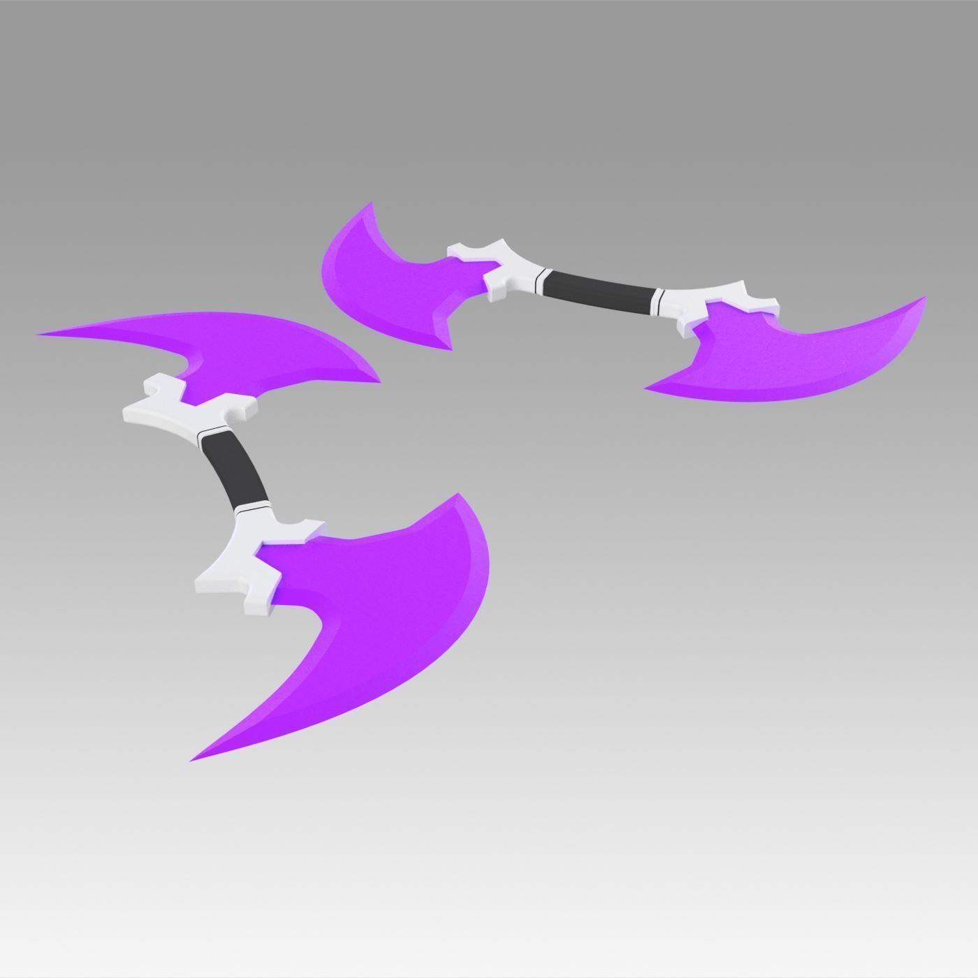 League of Legends Soul Reaver Draven The Executioner Sickle 3D print model_5