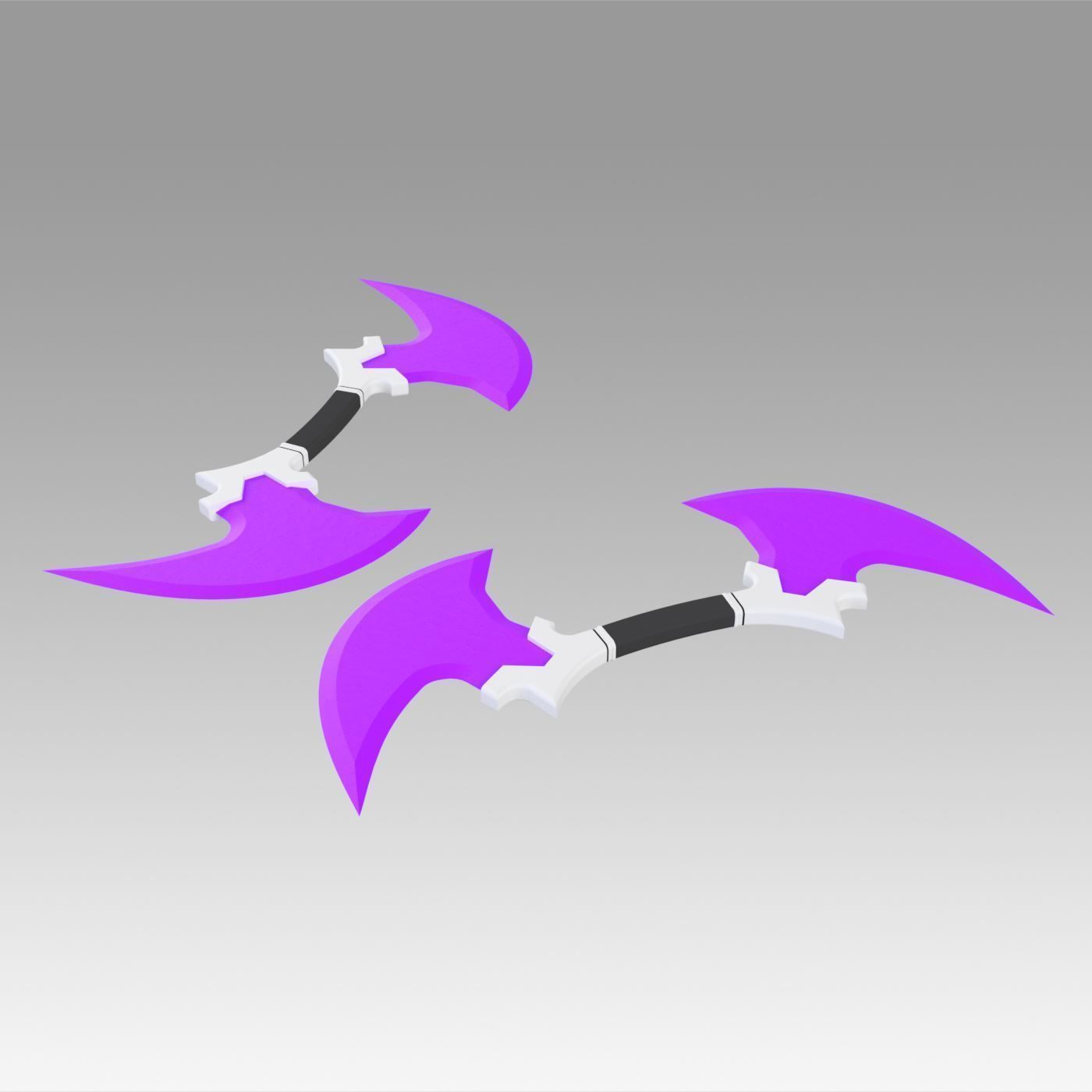 League of Legends Soul Reaver Draven The Executioner Sickle 3D print model_3