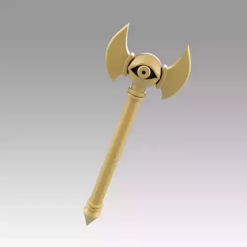 Yu-Gi-Oh Yugioh Duel Monsters Marik Ishtar Cane Cosplay Prop