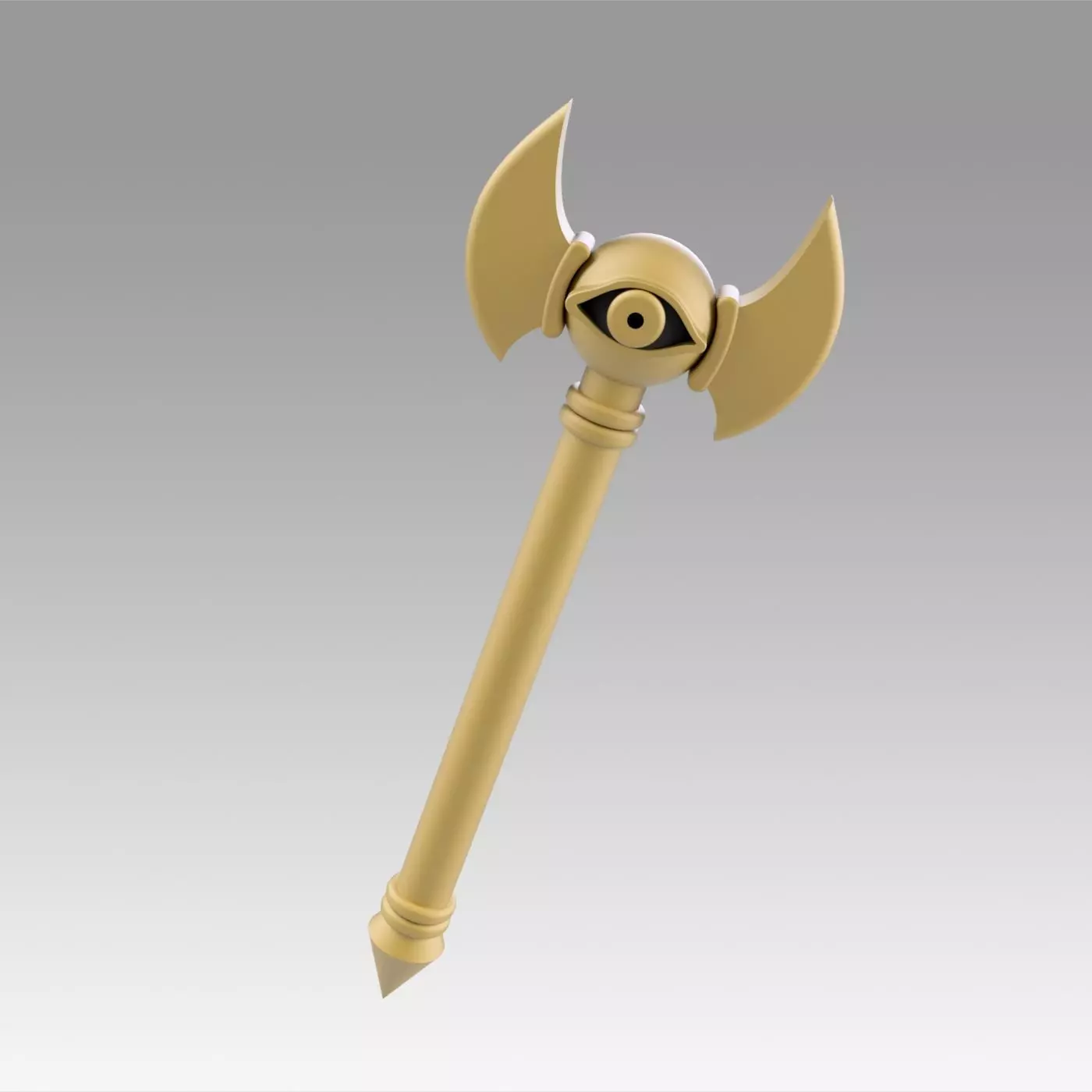 Yu-Gi-Oh Yugioh Duel Monsters Marik Ishtar Cane Cosplay Prop 3D print model