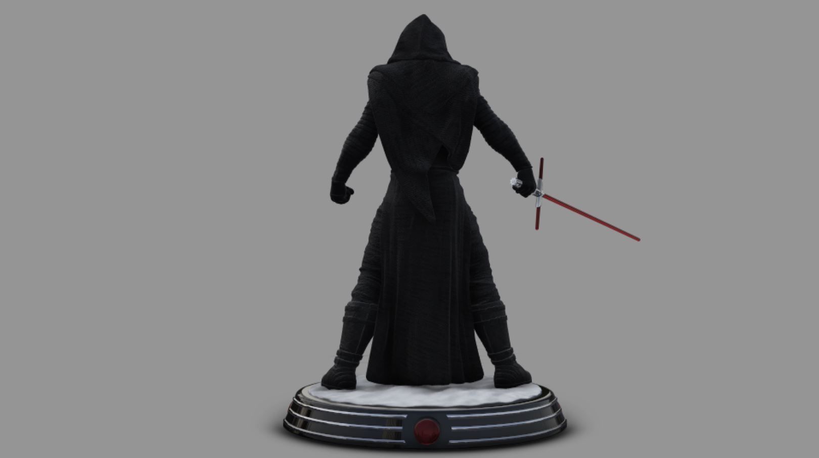 Star Wars - Kylo Ren Sith Lord 3D Print Diorama 3D print model_13