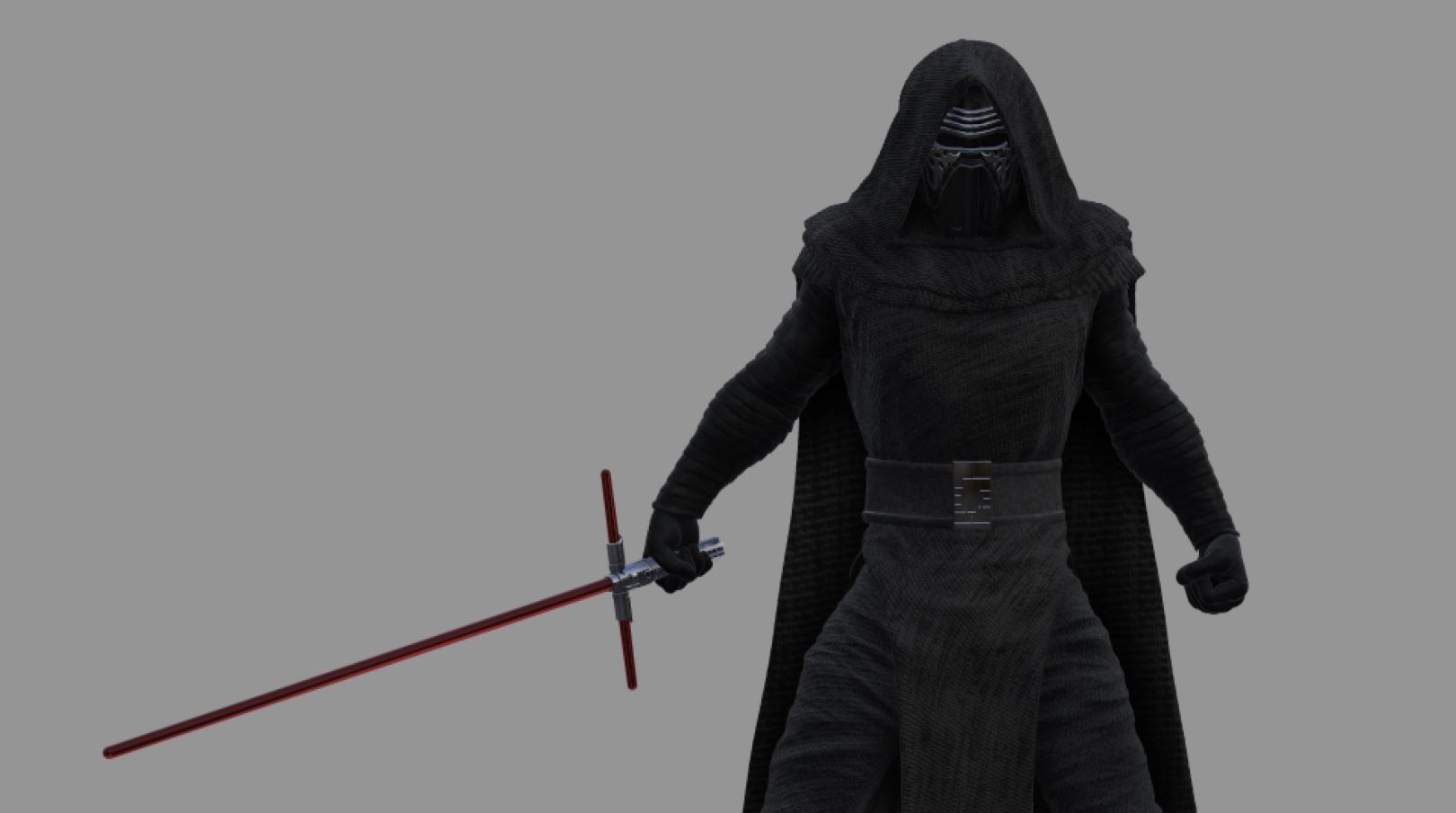Star Wars - Kylo Ren Sith Lord 3D Print Diorama 3D print model_24