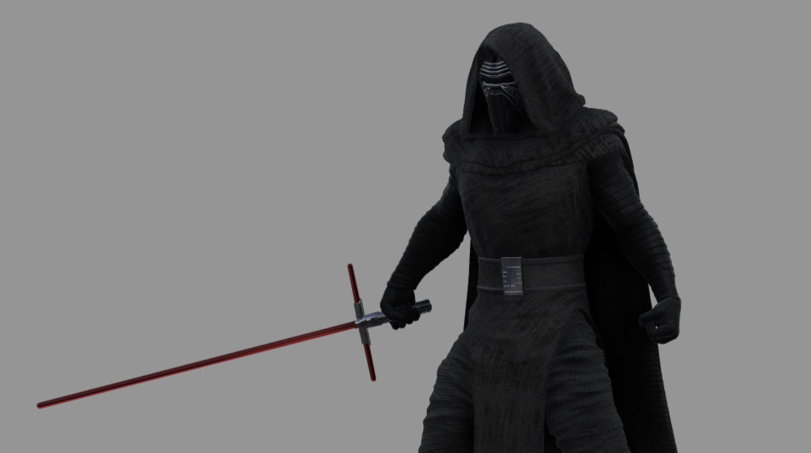 Star Wars - Kylo Ren Sith Lord 3D Print Diorama 3D print model_20