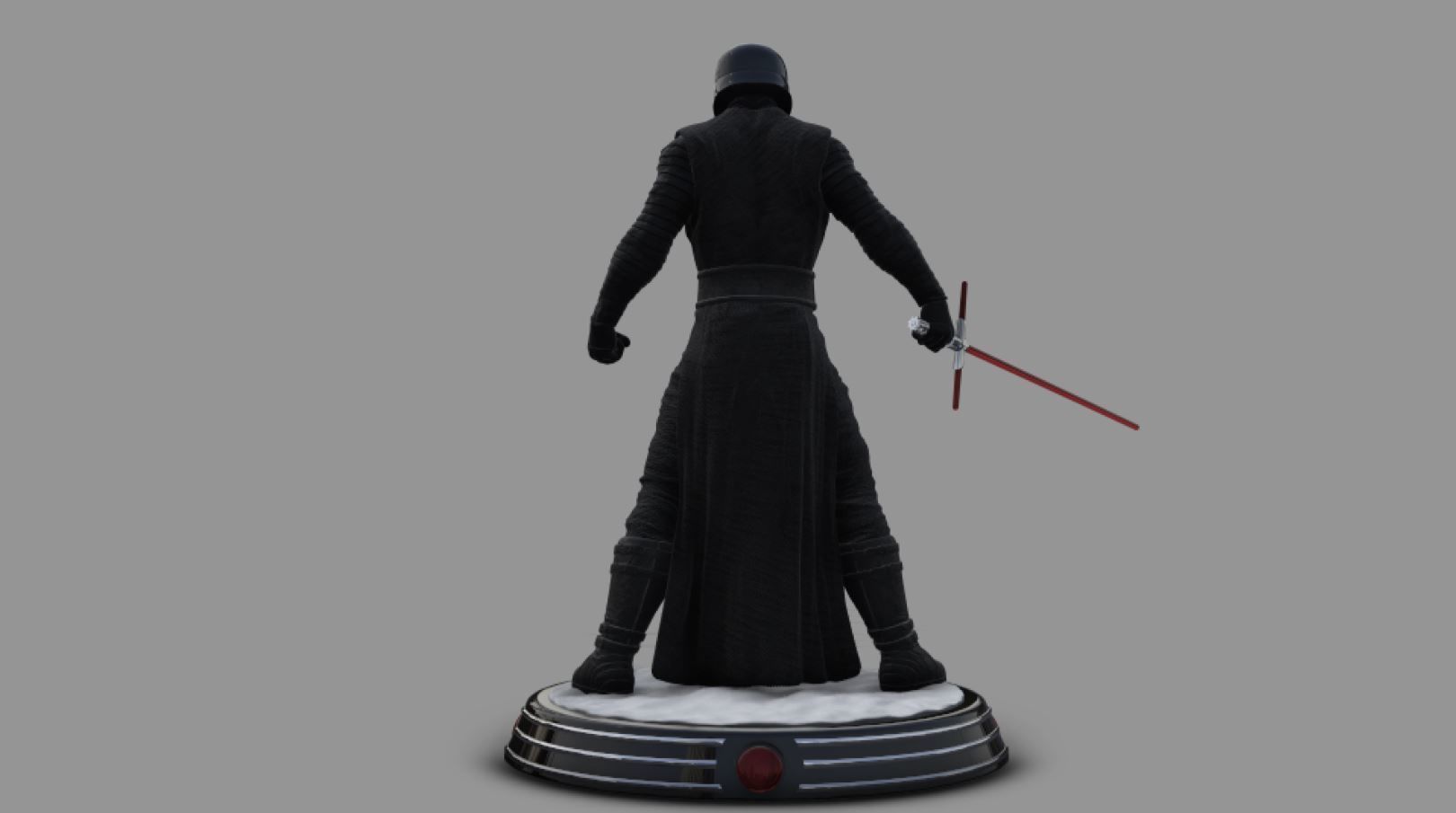 Star Wars - Kylo Ren Sith Lord 3D Print Diorama 3D print model_16