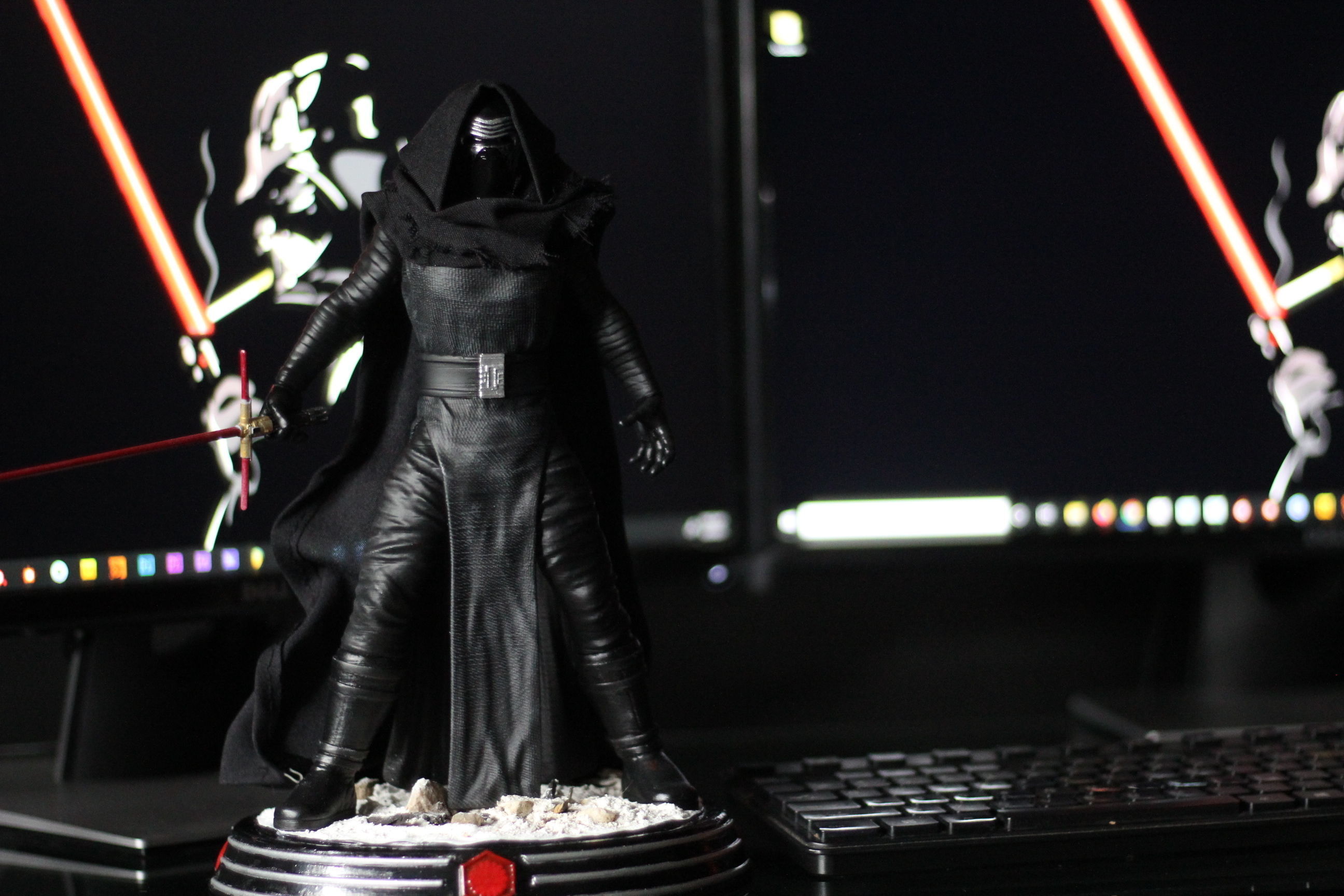 Star Wars - Kylo Ren Sith Lord 3D Print Diorama 3D print model_4