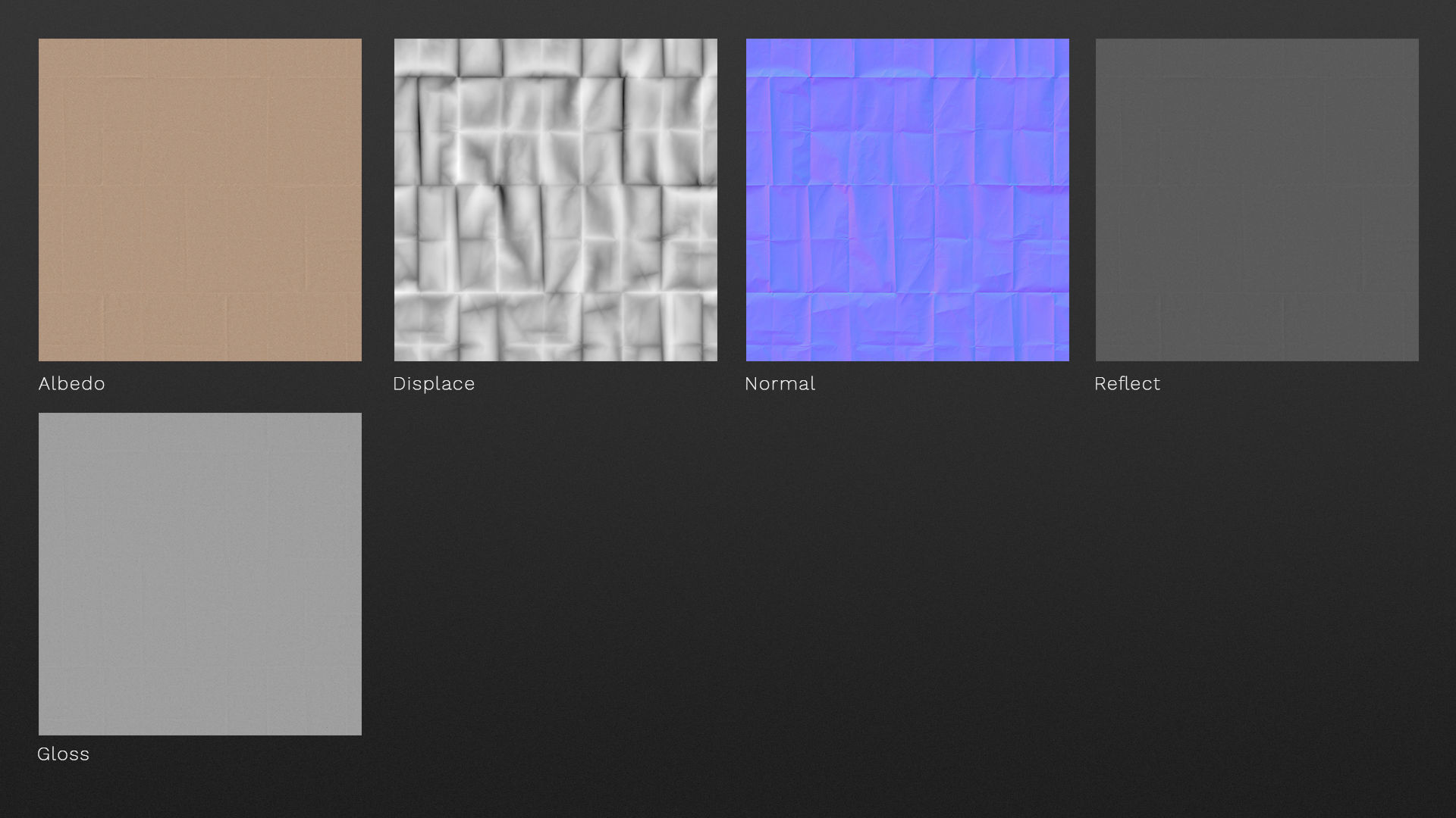 Folded packing paper texture Texture_3