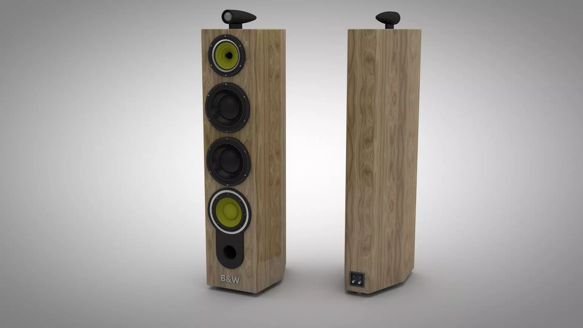 Speaker BeW 3D model