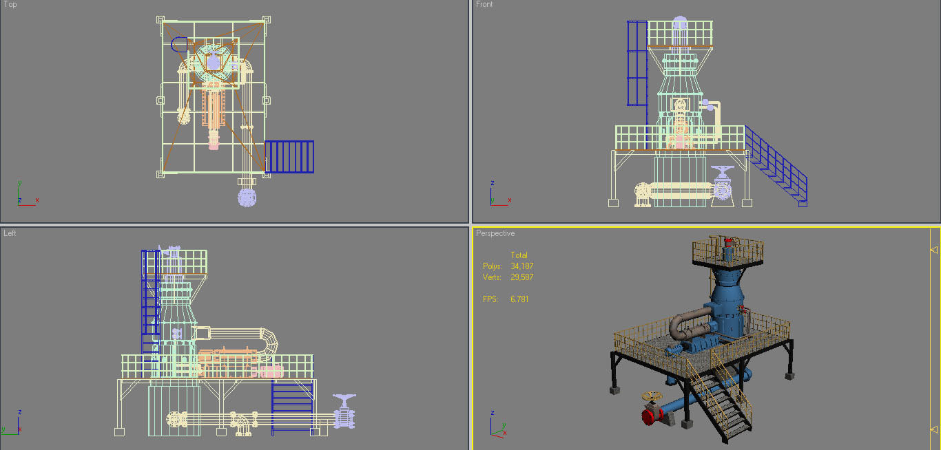 Machinery Part 1 3D model_11