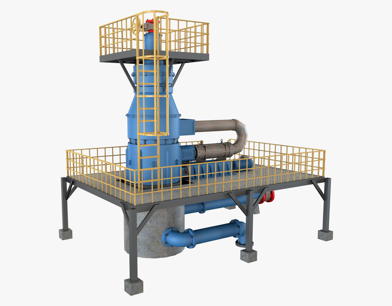 Machinery Part 1 3D model_14