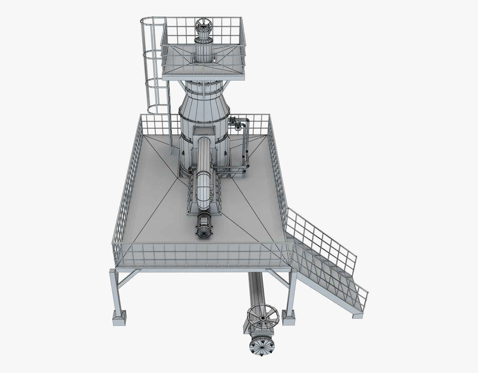 Machinery Part 1 3D model_5
