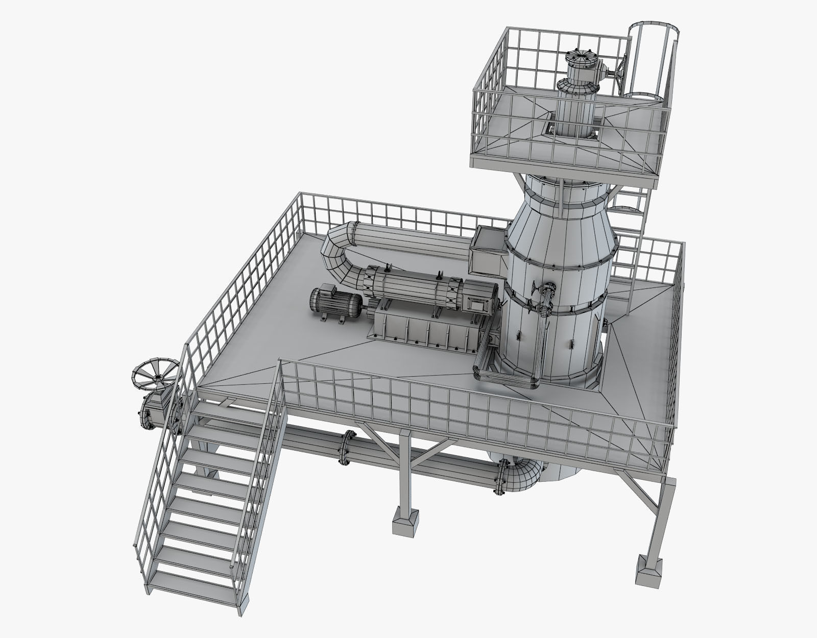 Machinery Part 1 3D model_6