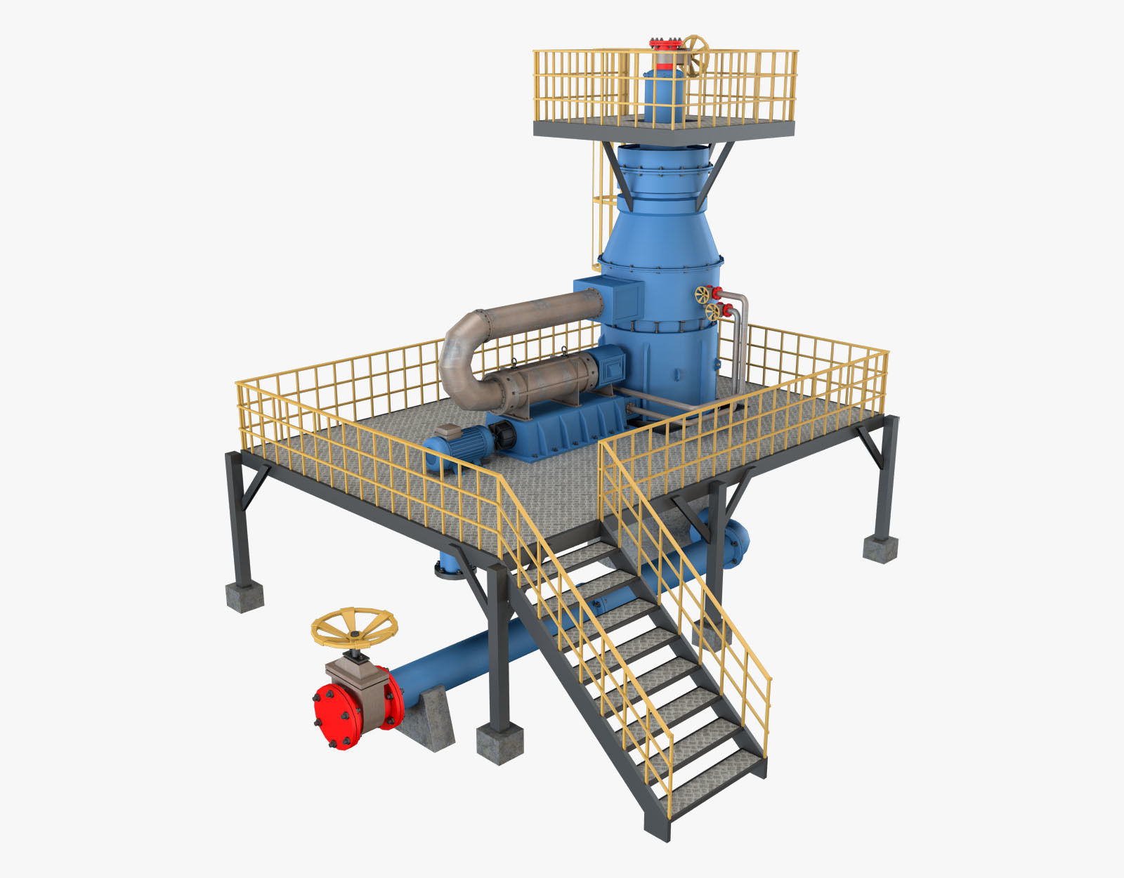 Machinery Part 1 3D model_12