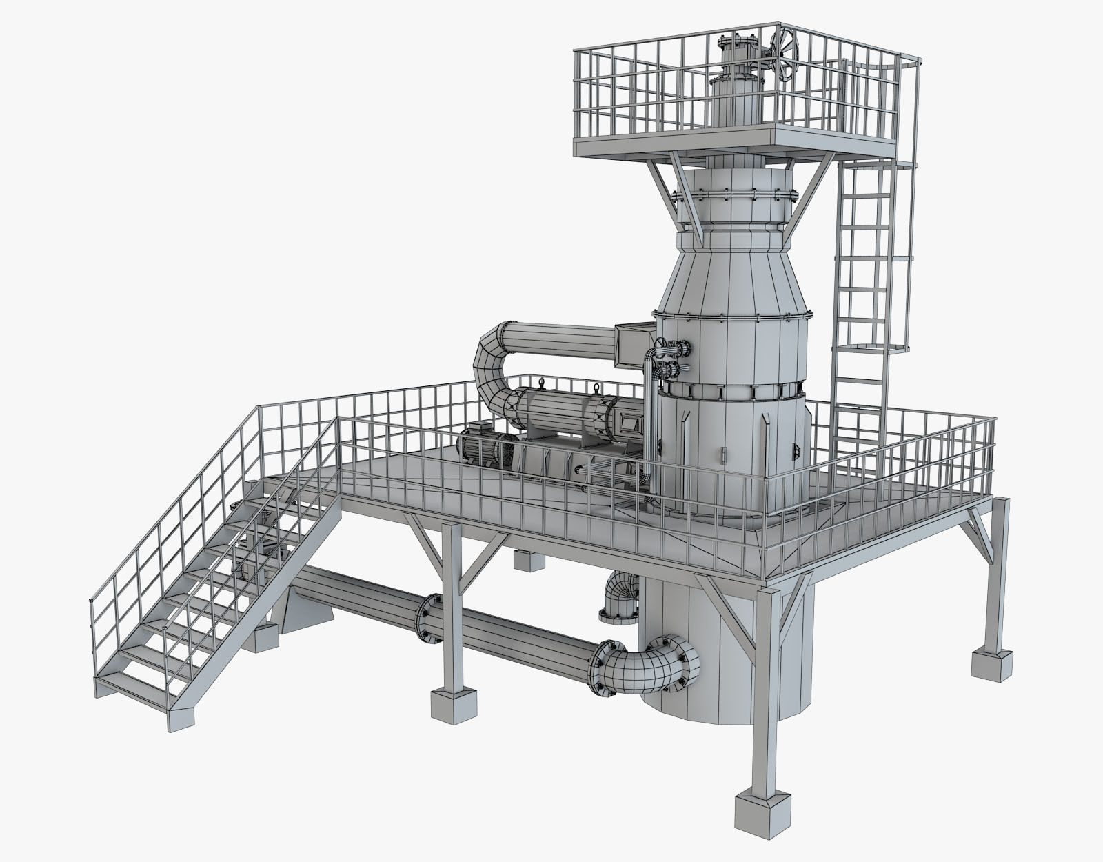 Machinery Part 1 3D model_3