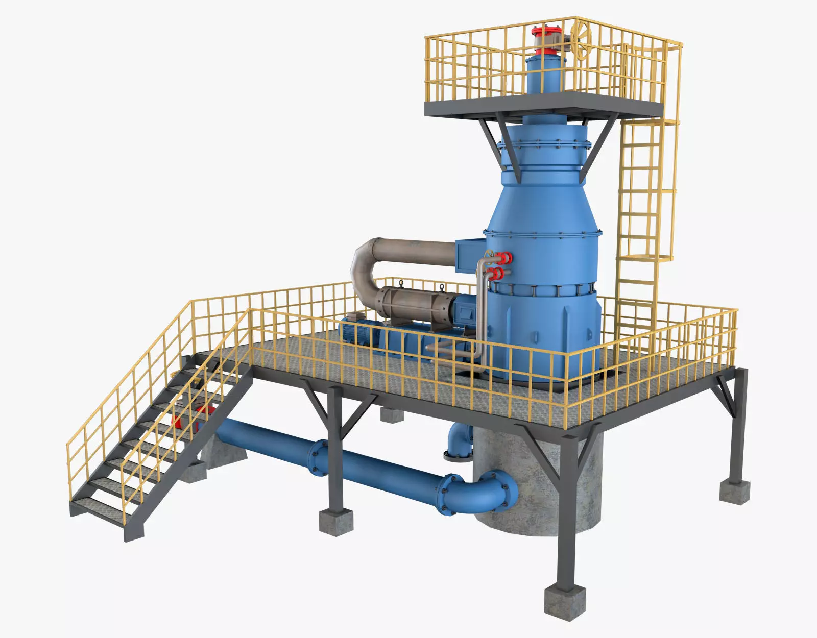 Machinery Part 1 3D model_0