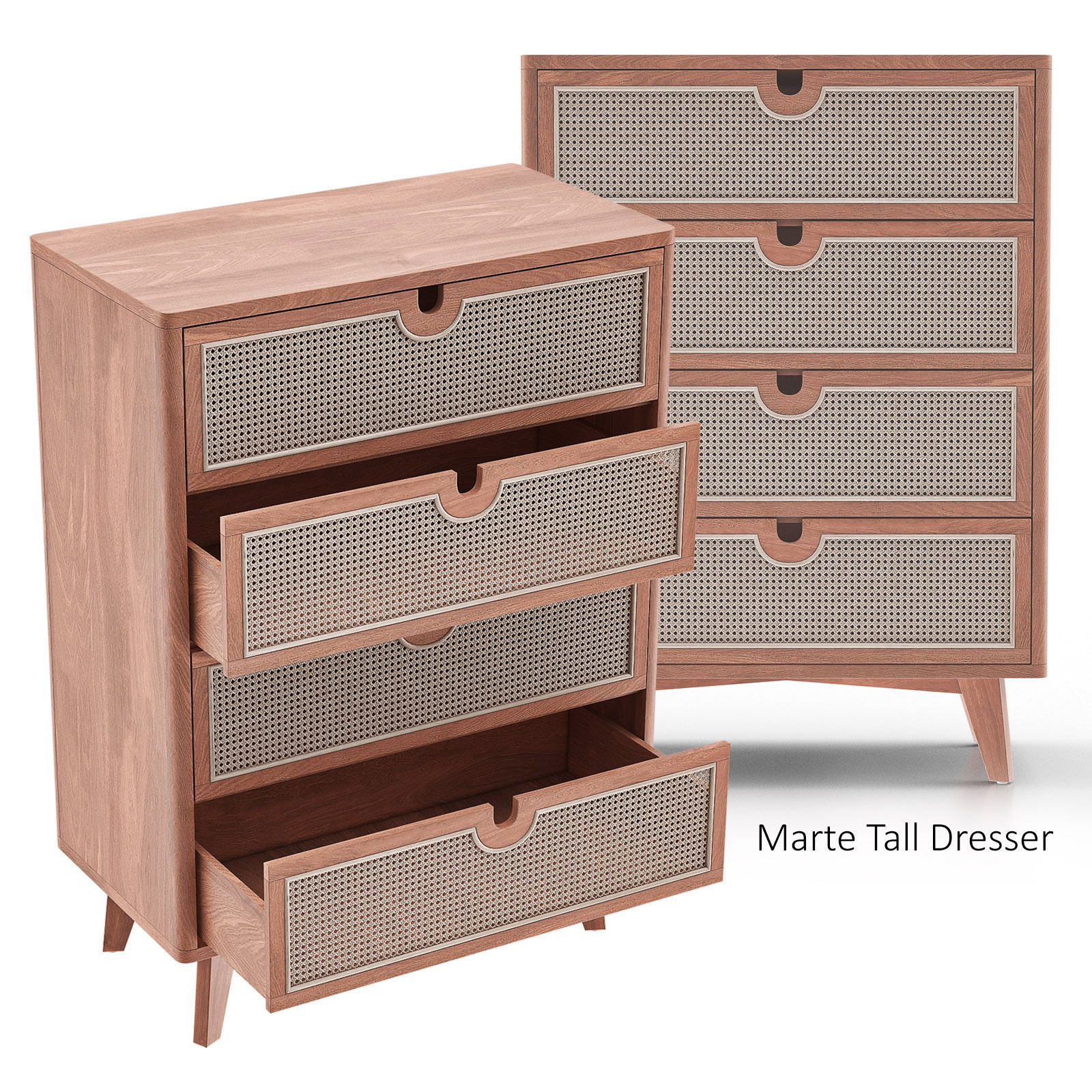 MARTE Drawer Collection 3D model_1
