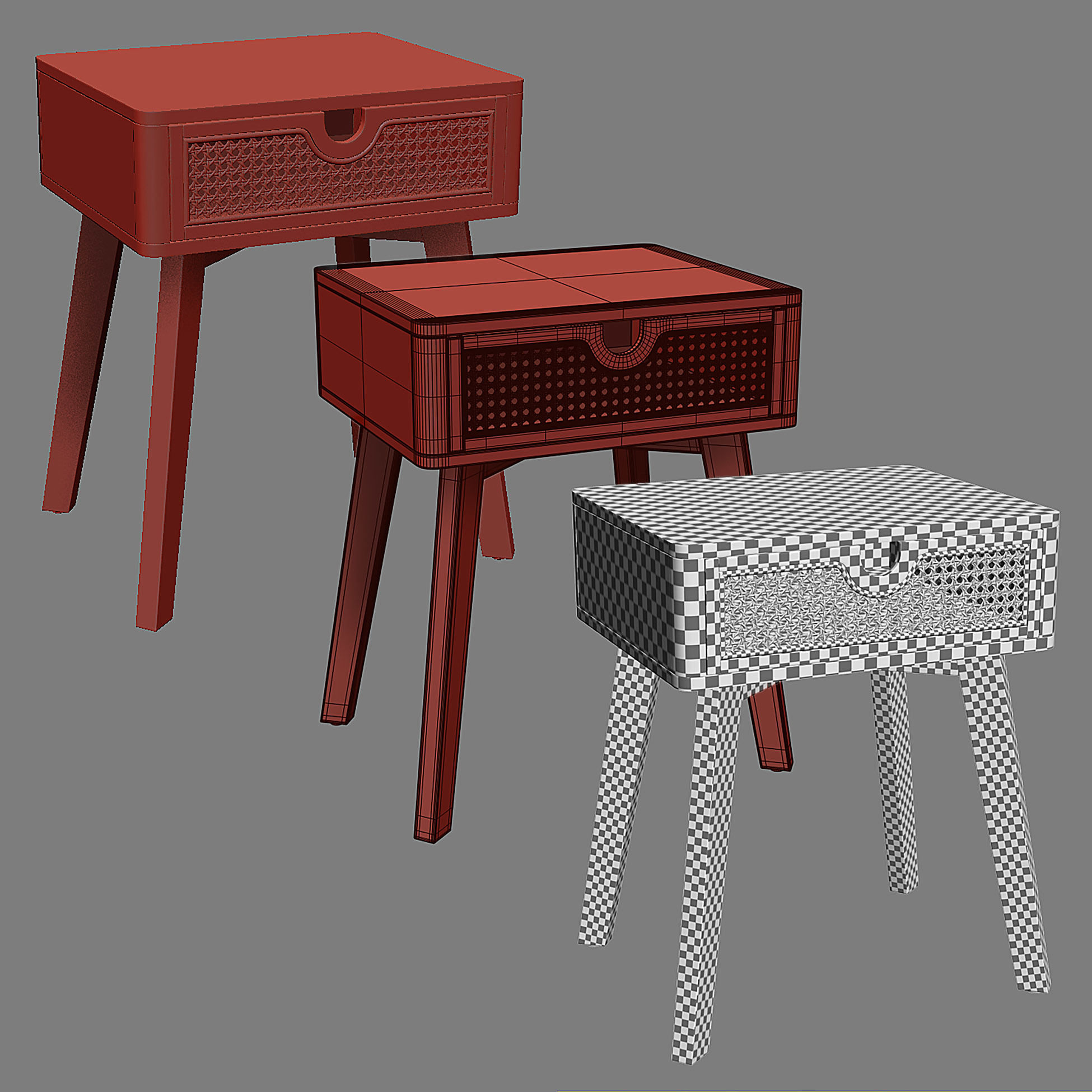 MARTE Drawer Collection 3D model_6