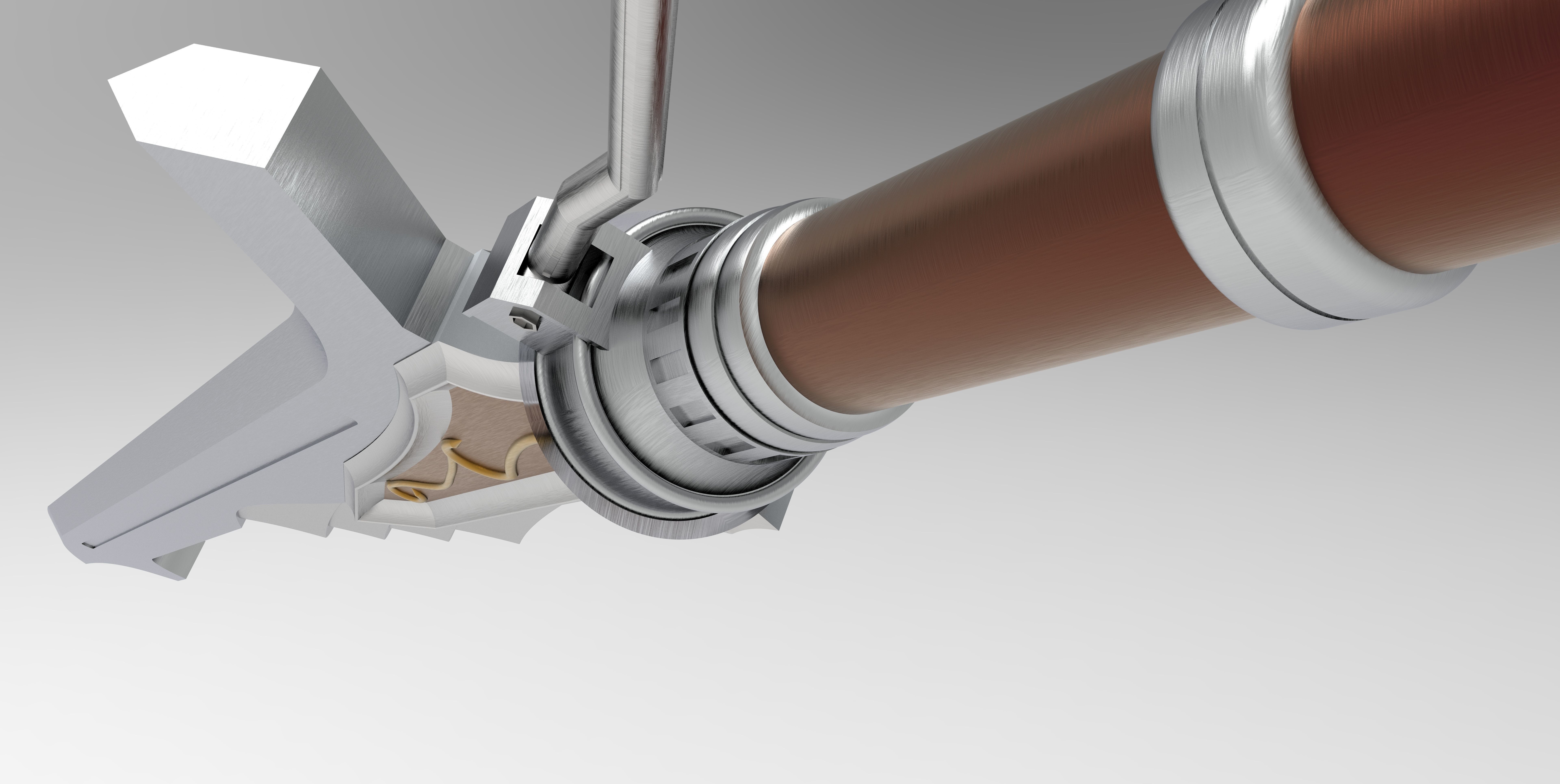 Sword Design red queen 3D model 3D model_4