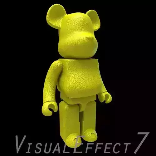 Yellow Leather Bear Brick