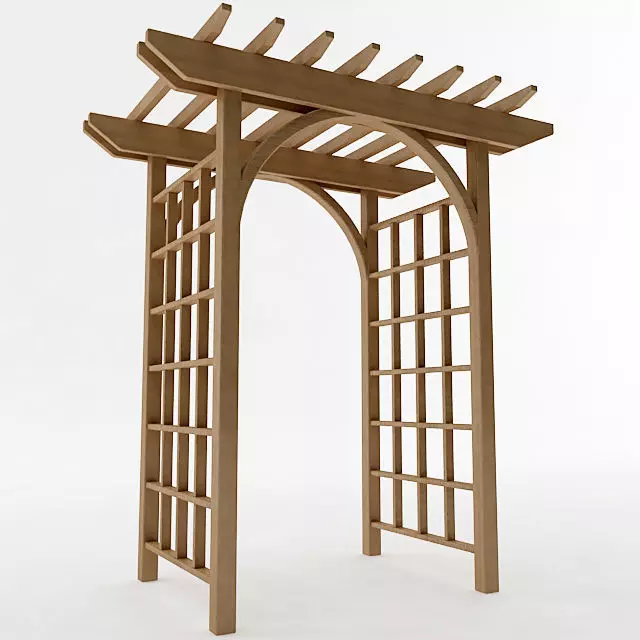 Arbor Trellis Style 1 3D model_0
