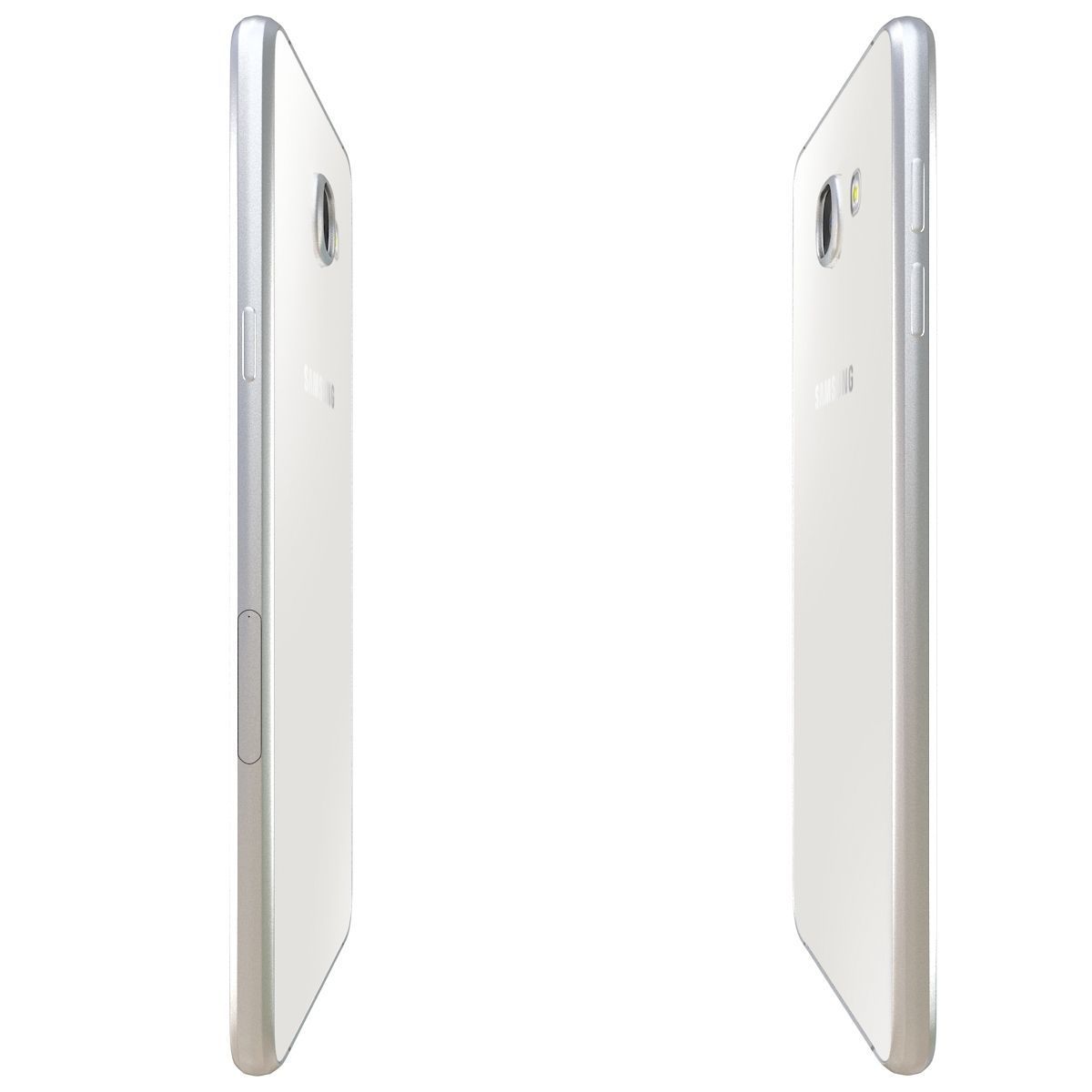 Samsung Galaxy A5 2016 White 3D model_5