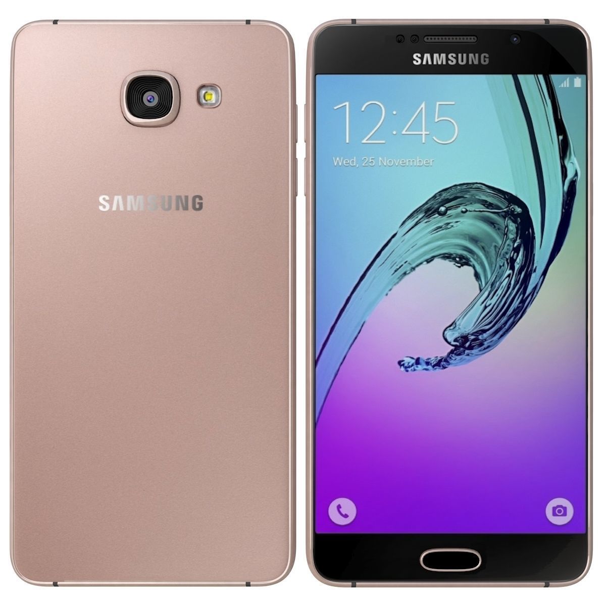 Samsung Galaxy A7 2016 All Colors 3D model_25