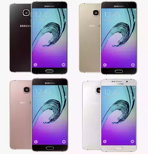 Samsung Galaxy A7 2016 All Colors 3D model
