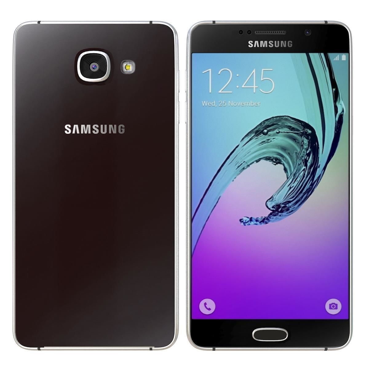 Samsung Galaxy A7 2016 All Colors 3D model_3