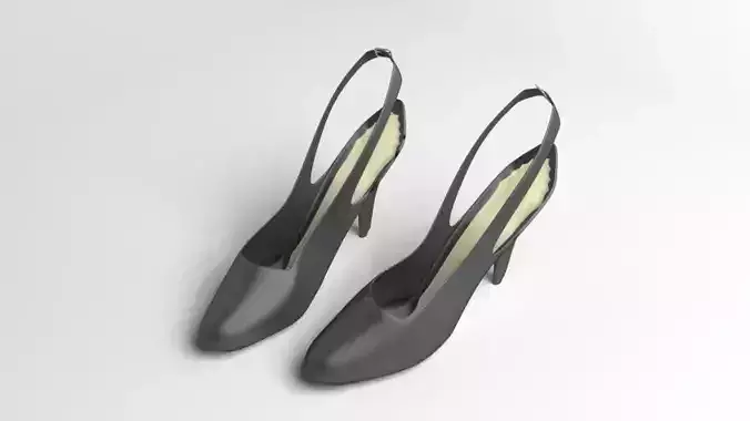 High Heels Shoe 2 3D model