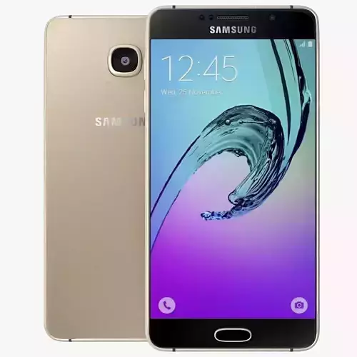 Samsung Galaxy A7 2016 Gold 3D model