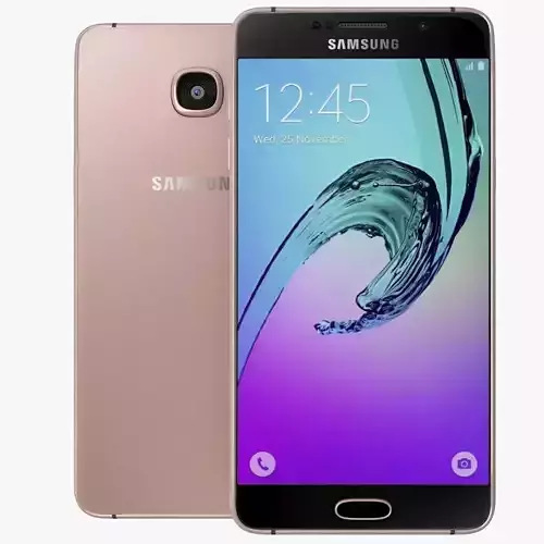 Samsung Galaxy A7 2016 Pink 3D model